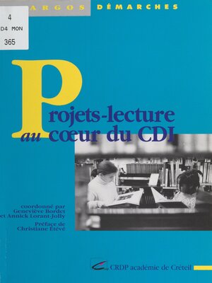 cover image of Projets-lecture au cœur du CDI